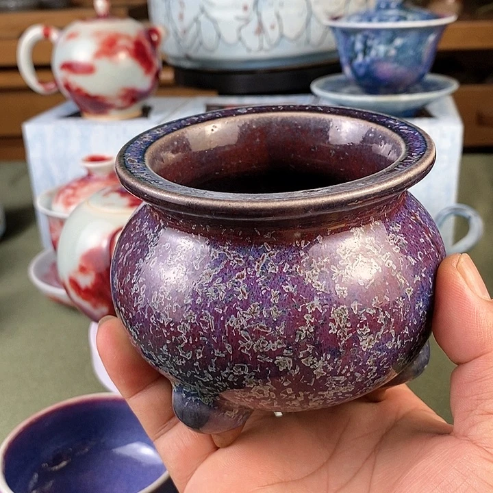 陶瓷漱**砂鸡窝窑炭烧，