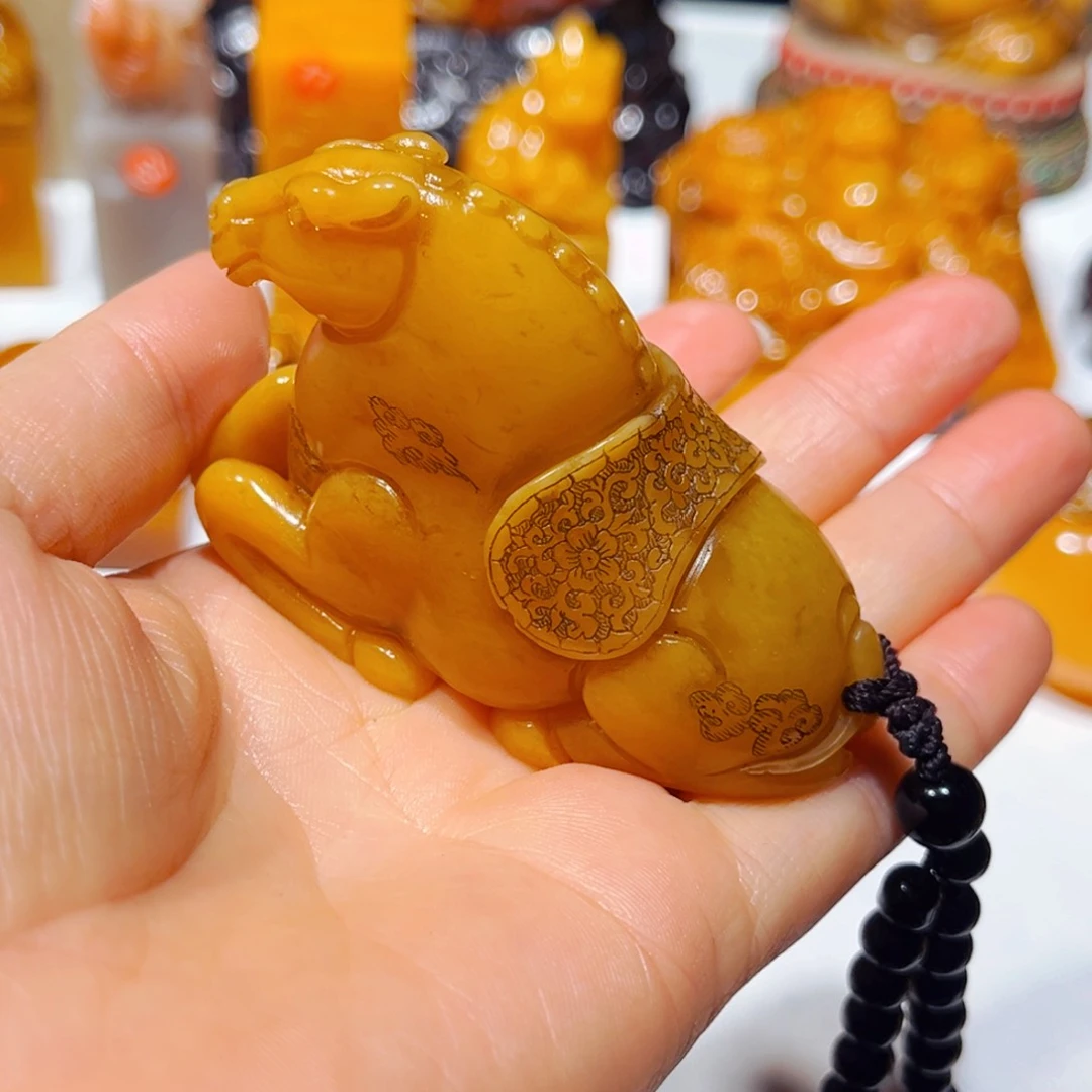 田黄石鸷*石雕石雕石雕