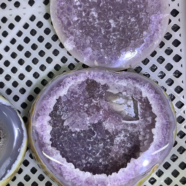 水晶福利紫水盆未镶嵌