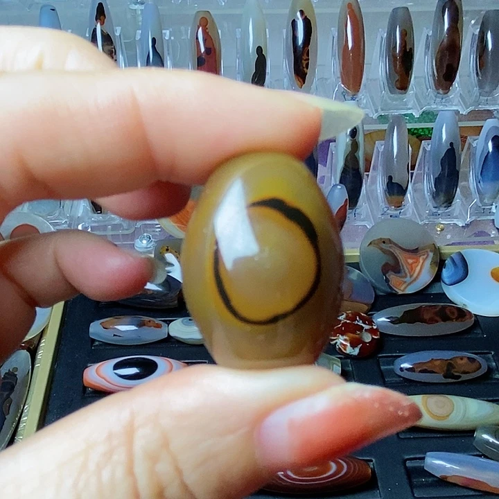 玛瑙/玉髓颈饰合金