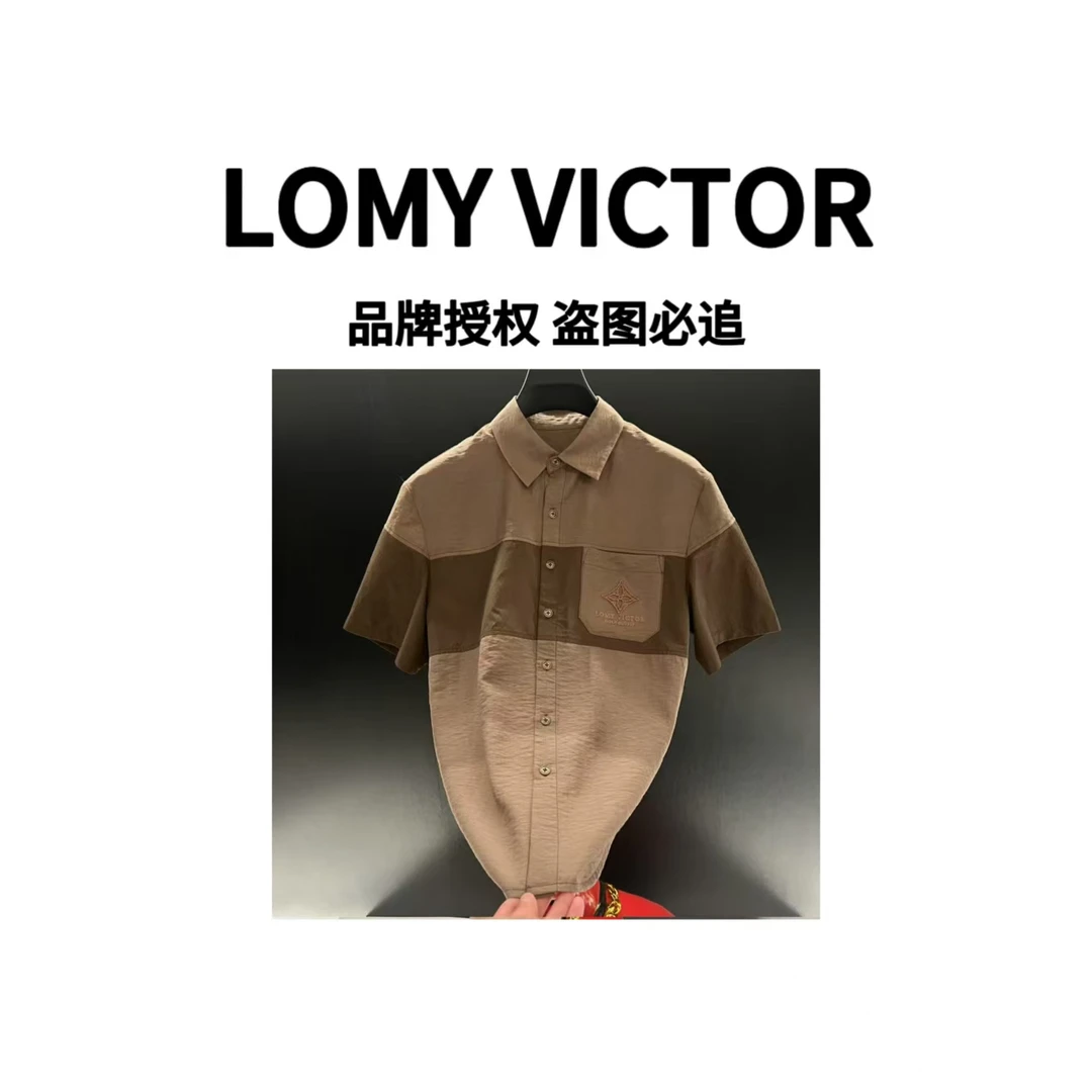 LOMY VICTOR欧洲站顶奢新品上衣短袖NZN1534