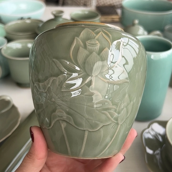 小米茶器龙泉青瓷