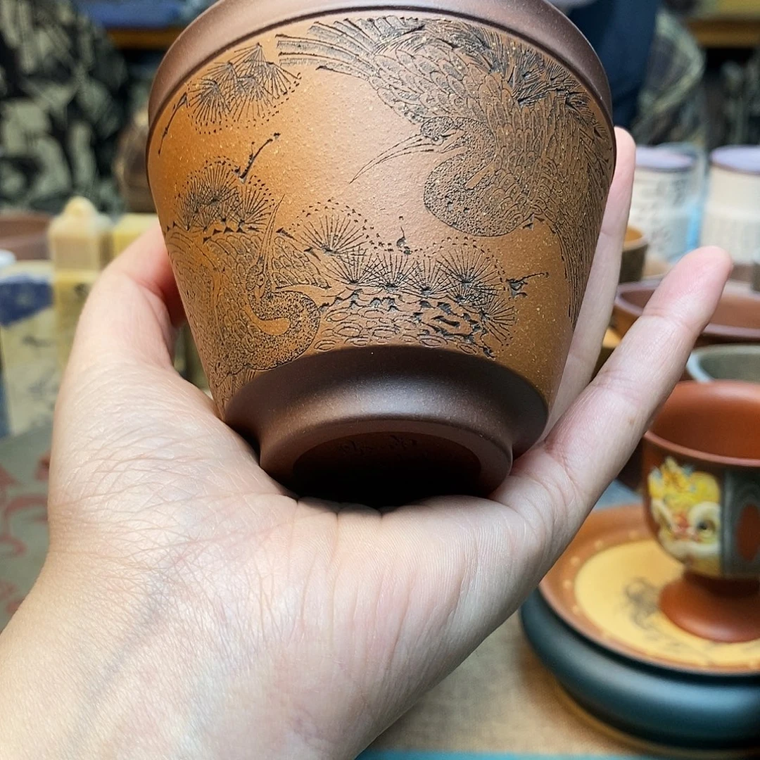 茶杯紫砂宜兴紫砂杯