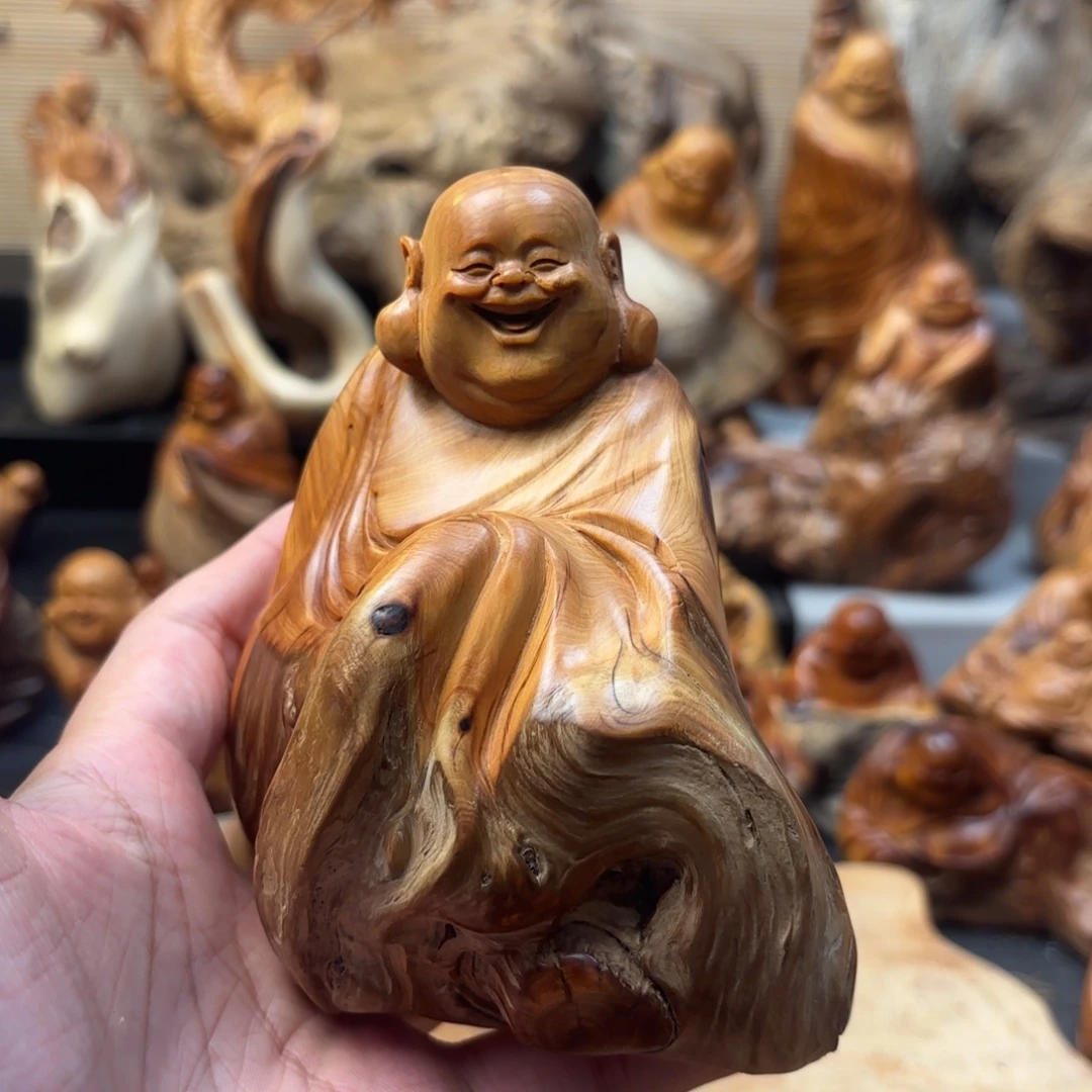 秋***景柏木太行崖柏手工雕刻