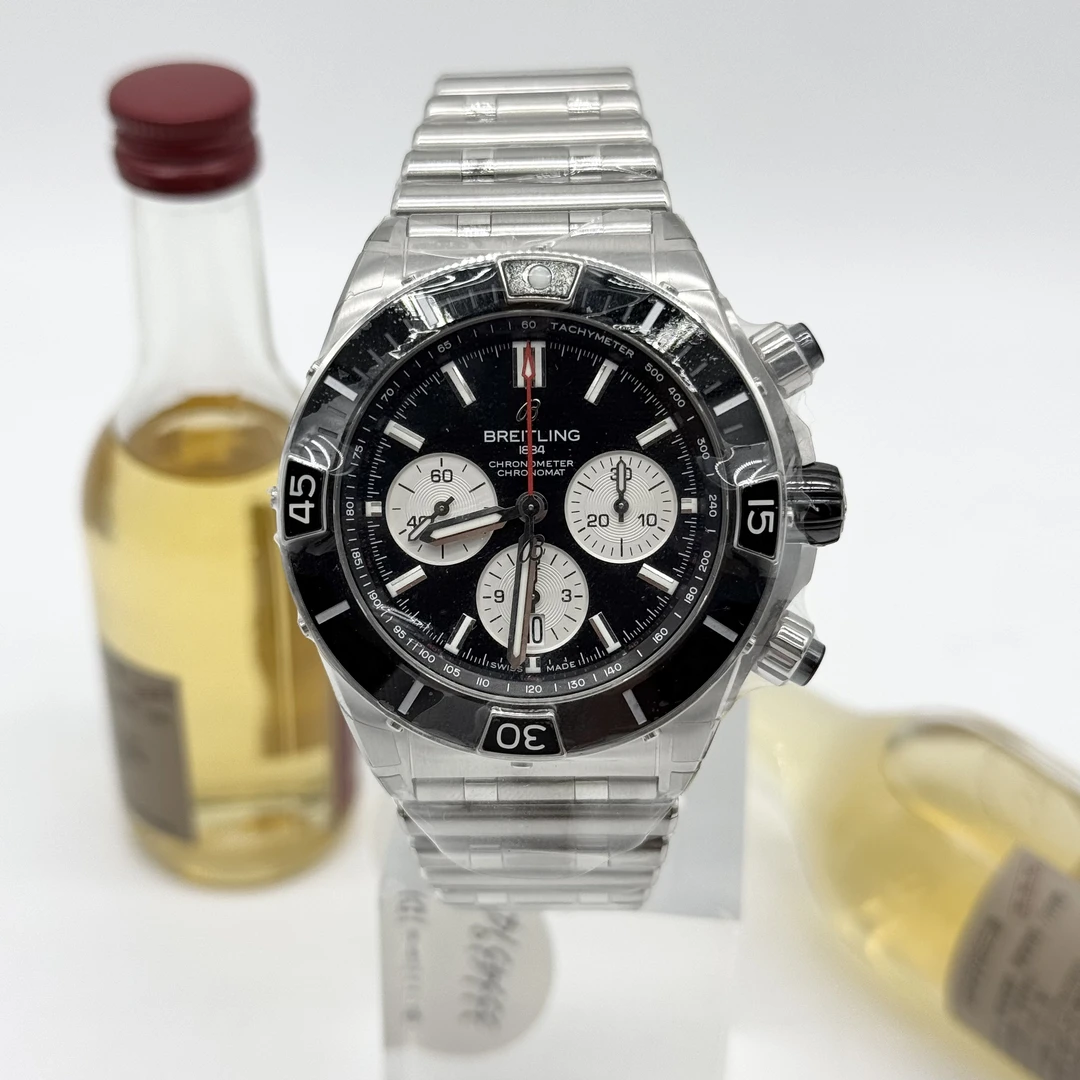 全新未使用 BREITLING/百年灵 机械计时 自动机械 精钢 44mm 全