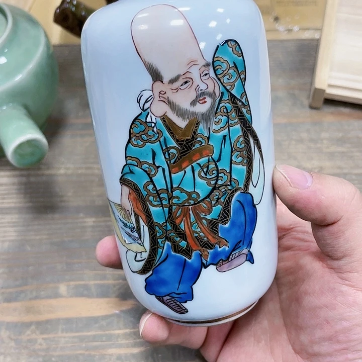 瓷片木*瓷制作工艺品摆件