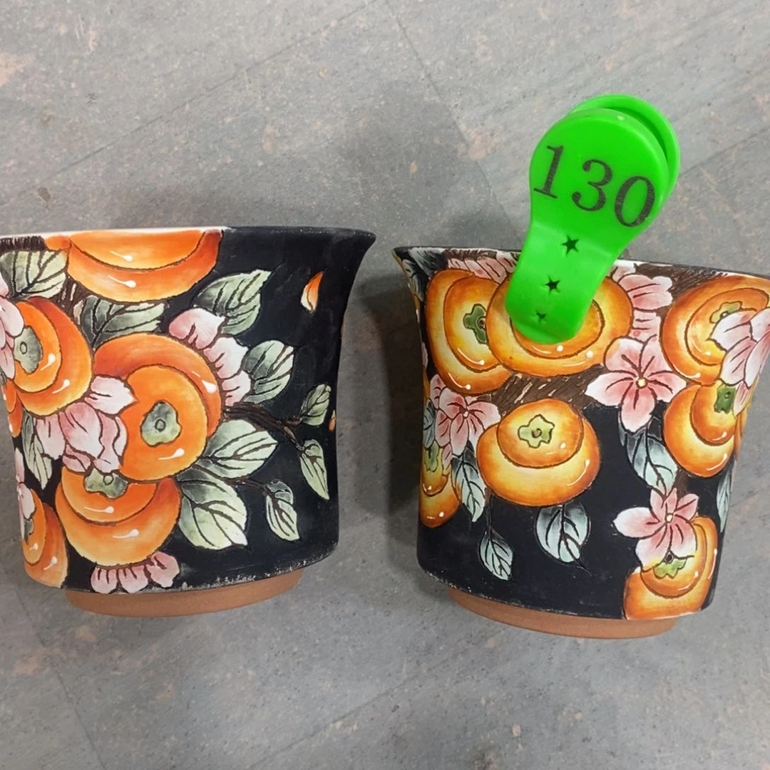 紫砂花盆何**.水晶花盆130