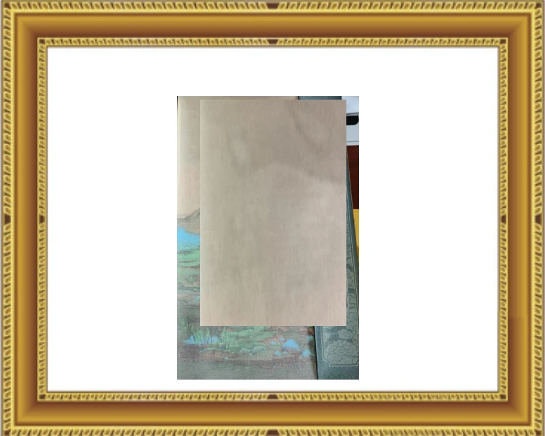 顾工千里将山涂 相框 AL