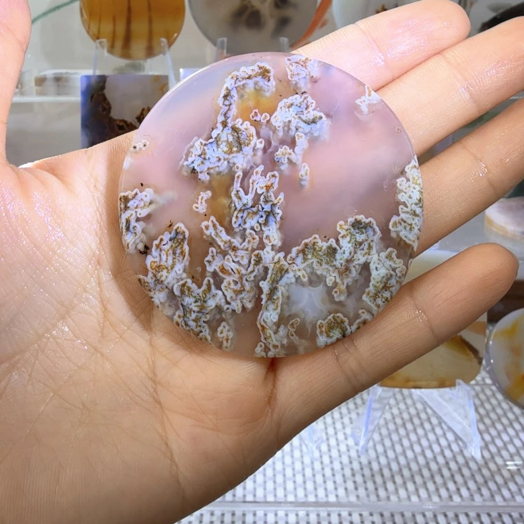 玛瑙/玉髓未镶嵌吊坠(不含链)34