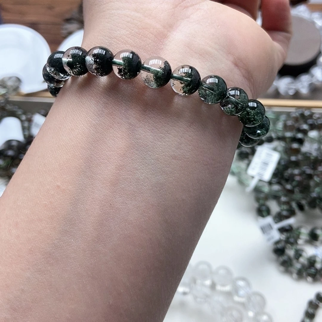 水晶手链未镶嵌死**抱手链