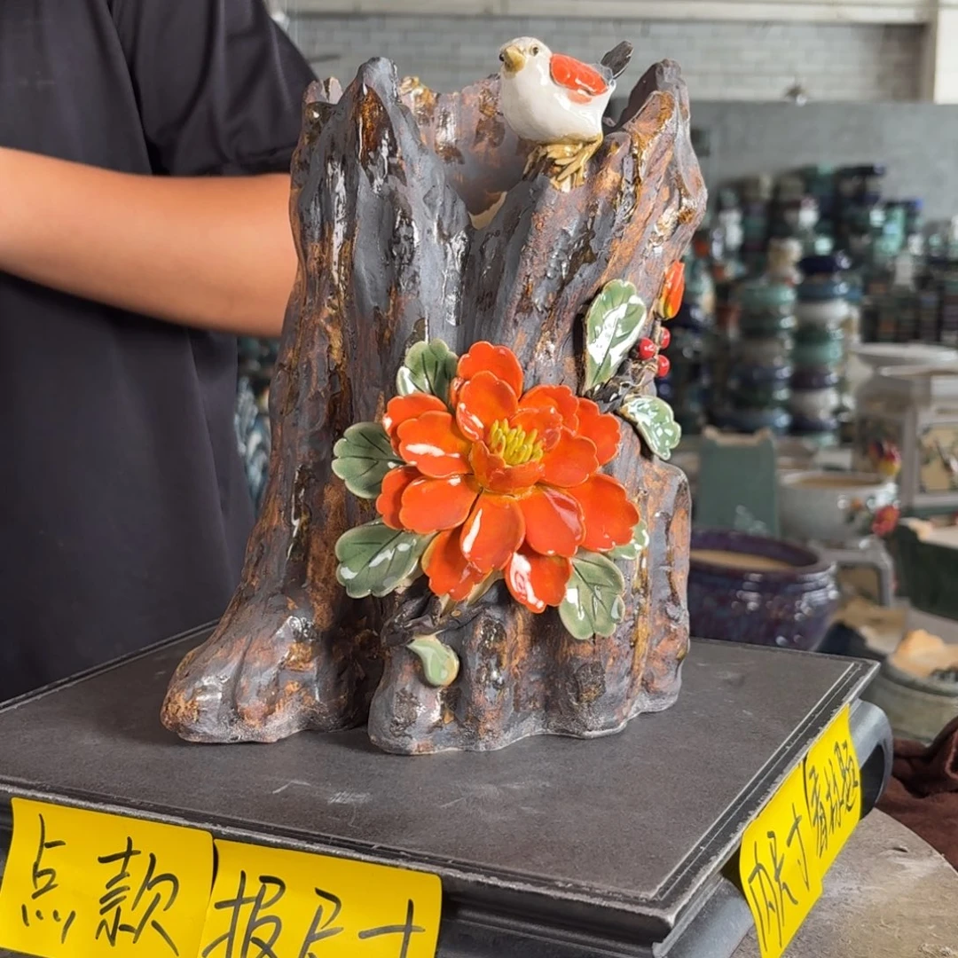 。一风堂石湾花盆 内14*22