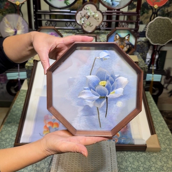 刺绣手工苏绣工艺制作技艺精湛