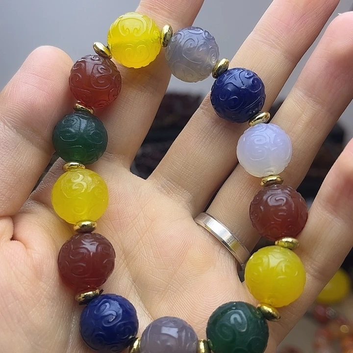 玛瑙/玉髓未镶嵌玛瑙珠子1111