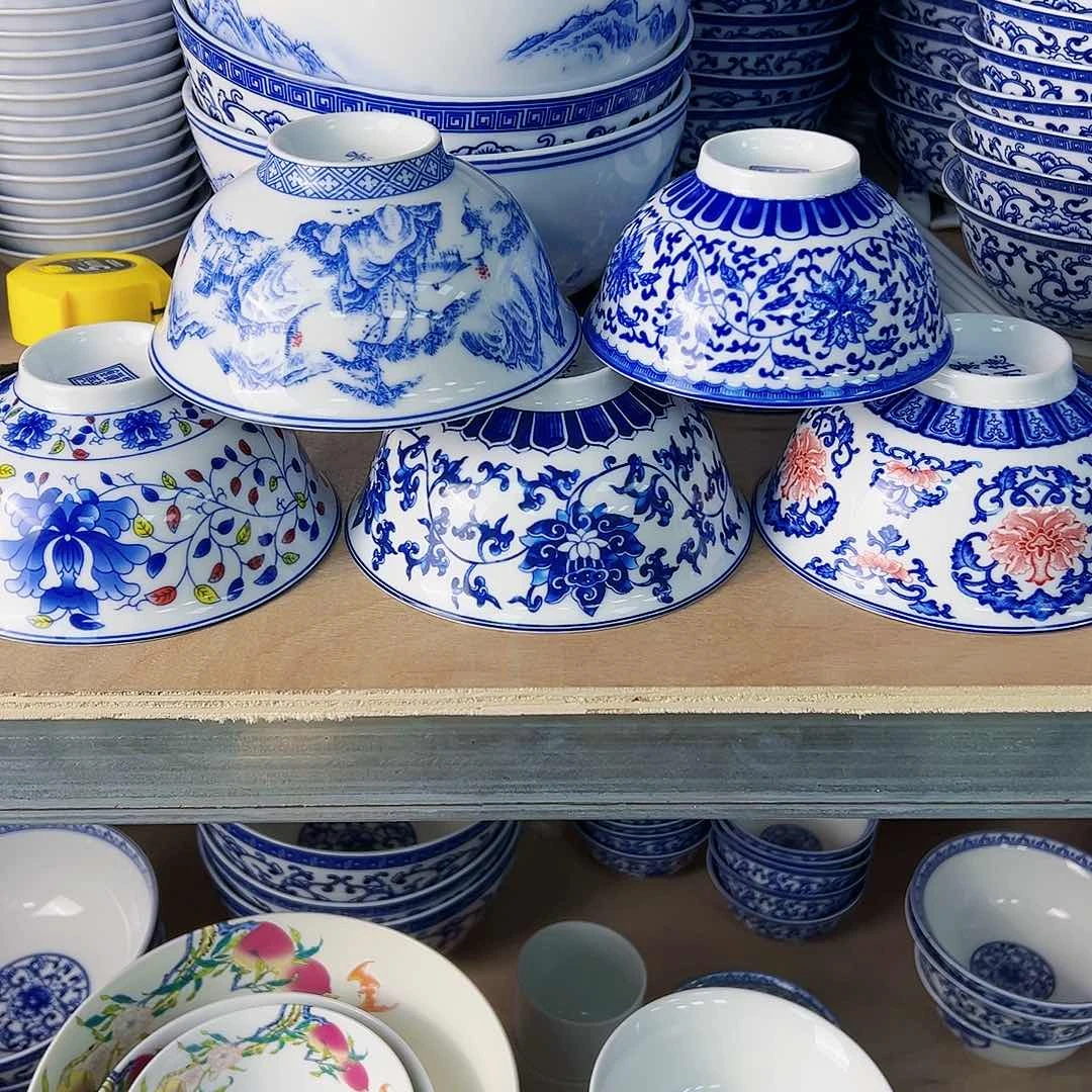 碗人*丽5个5.5寸花色各一个