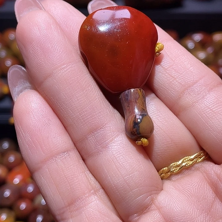 玛瑙/玉髓合金珠宝半成品