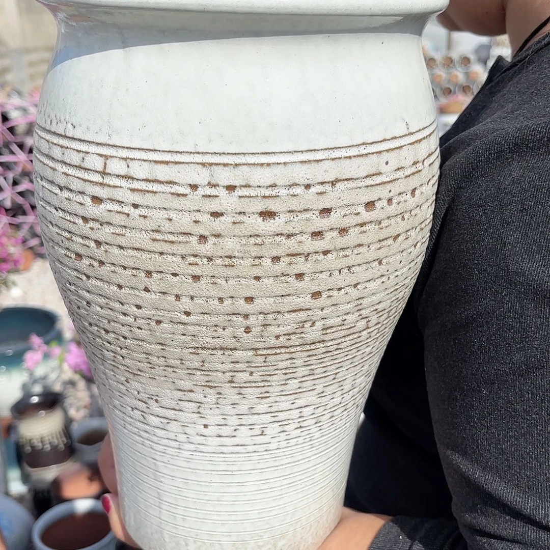 复古泡泡鱼尾一个口径20高度31