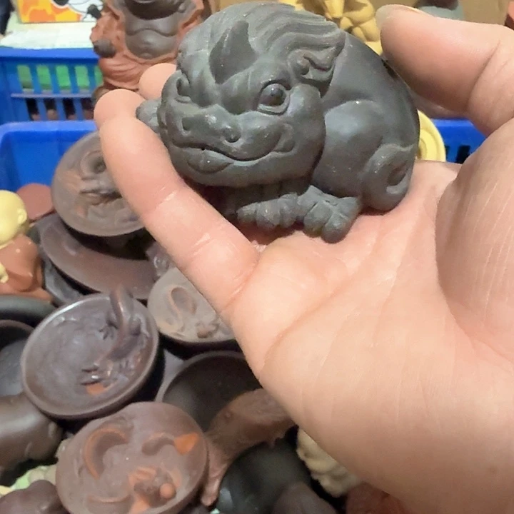 紫砂茶宠雕塑瑕疵茶宠
