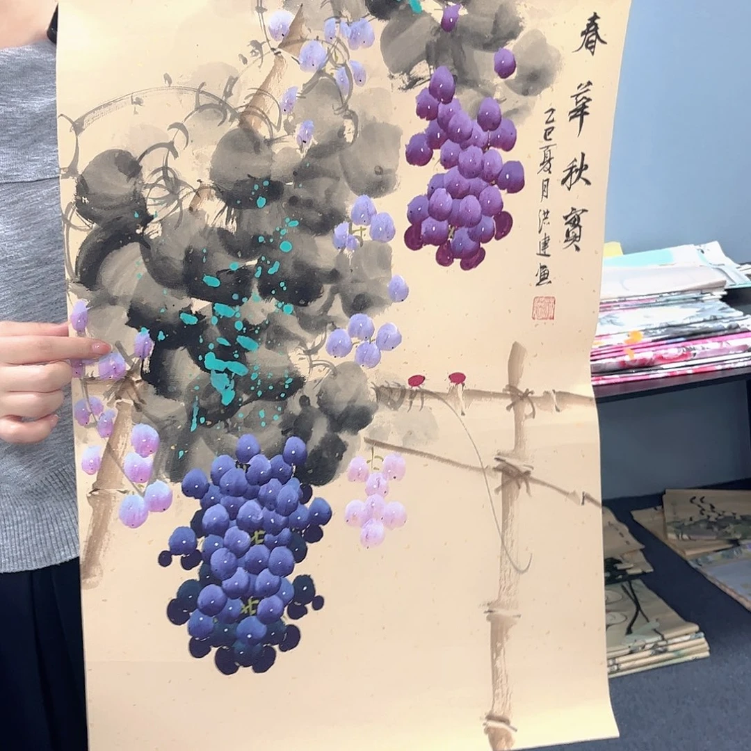 国画国画老师作品