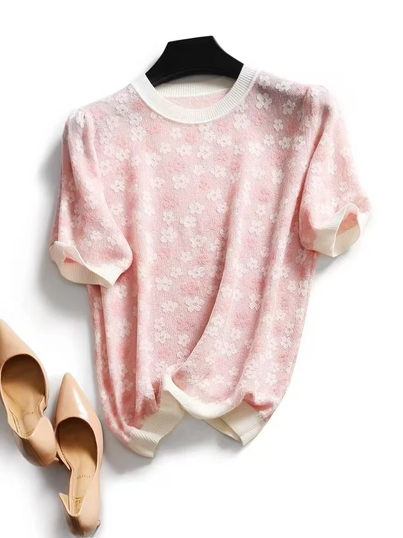 【6314-6430】【叮当】2024秋冬针织上衣洋气时尚气质百搭女装设计感