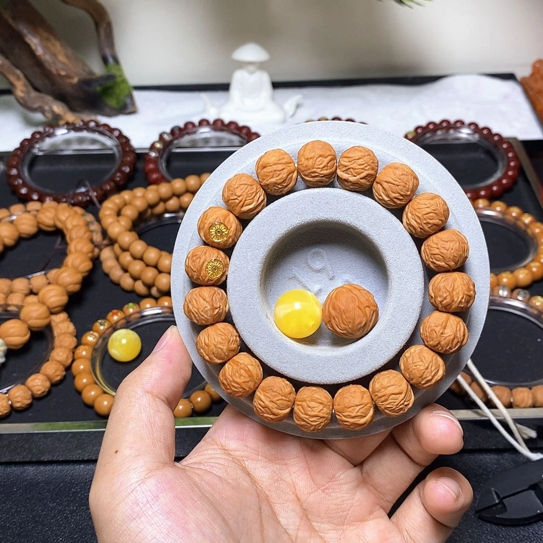 手串猴头核桃双标大毒液尺寸14左右全品063号