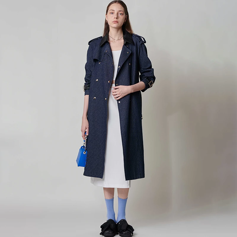 38634【碧K系列】气质风衣LA7088