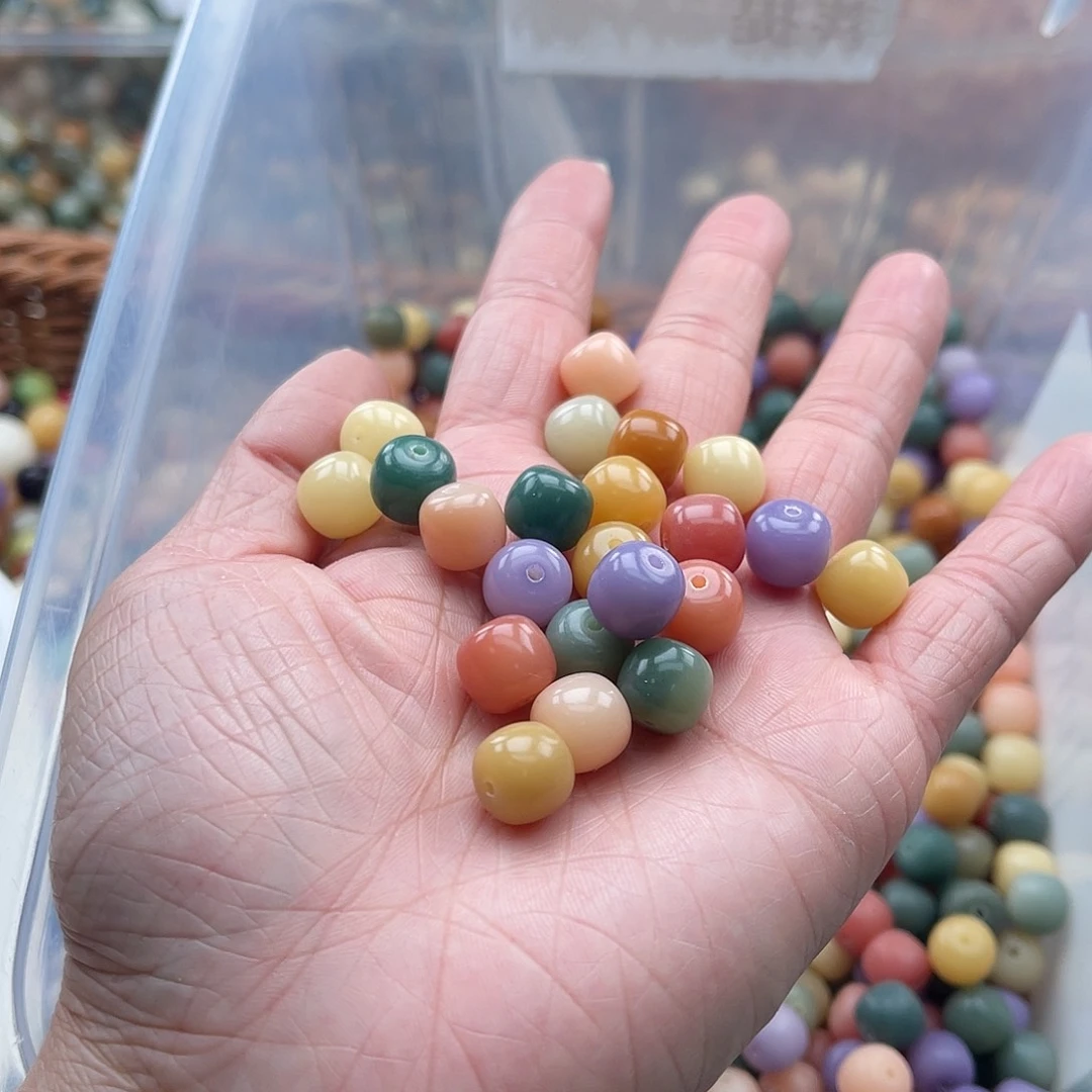 白玉菩提吊坠Z/10mm/50+60颗