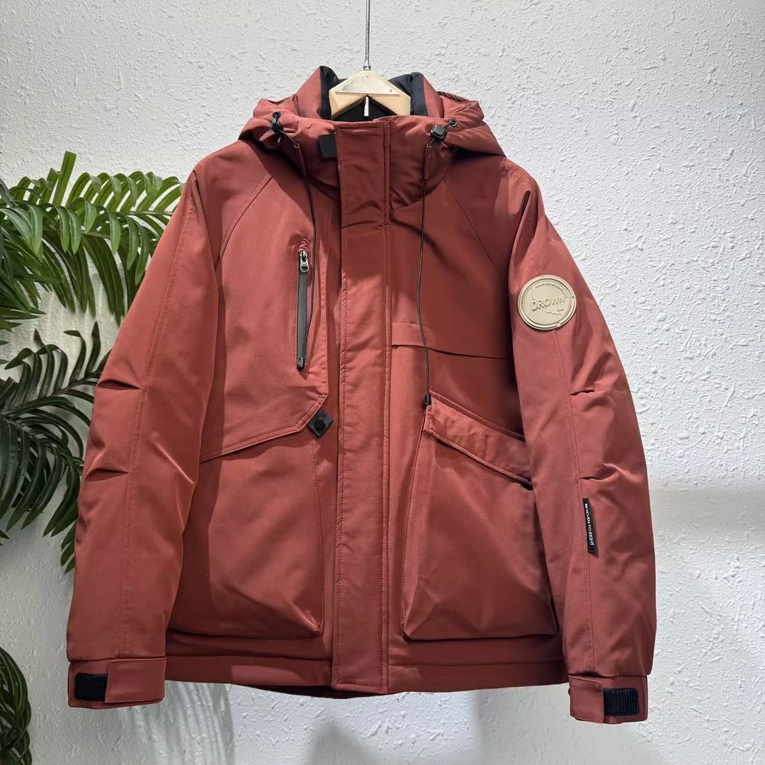 『极寒系列』冬季新款高定户外工装连帽防风保暖加厚外套#9808