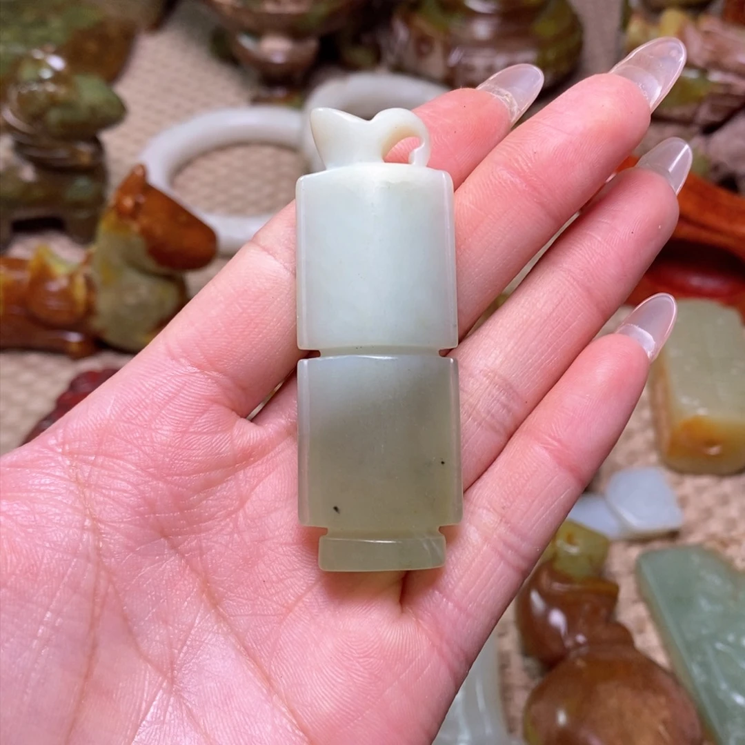 白玉菩提吊坠白玉菩提白玉菩提摆件