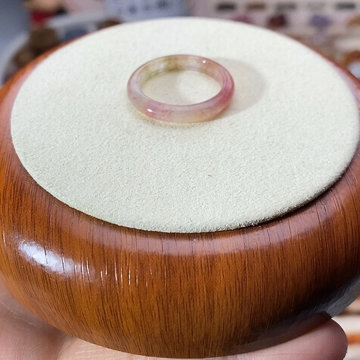 玛瑙/玉髓未镶嵌戒指B 59不退换港17+内径18.2