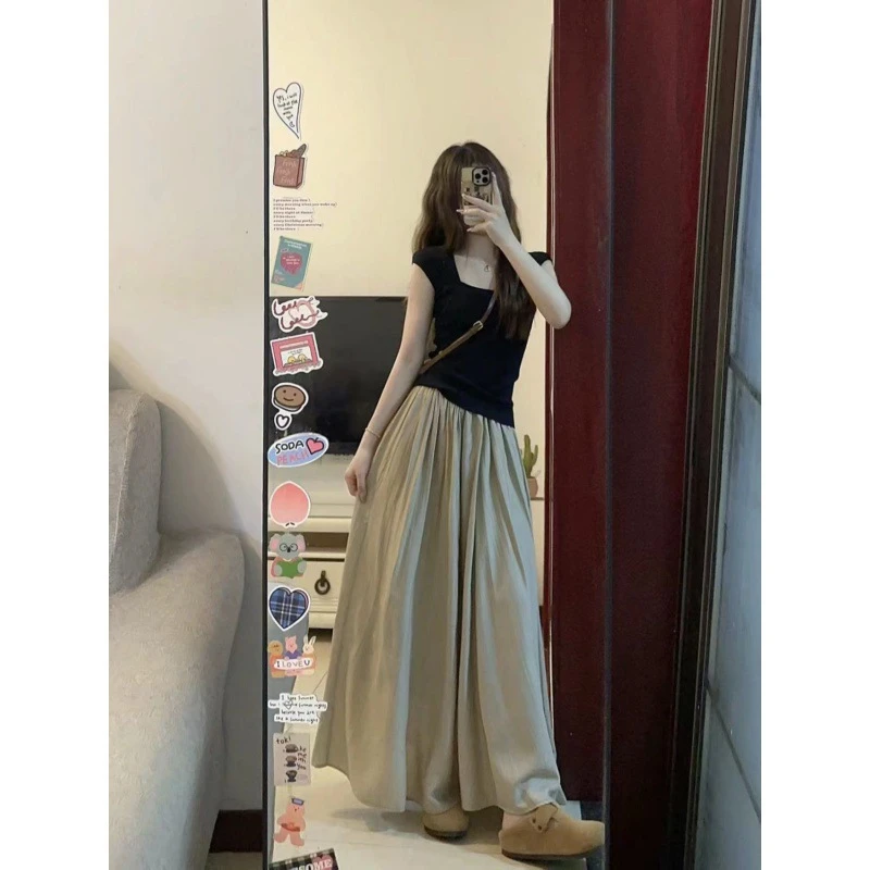 夏天搭配一整套2025新款出游穿搭小个子洋气减龄漂亮套装连衣裙子