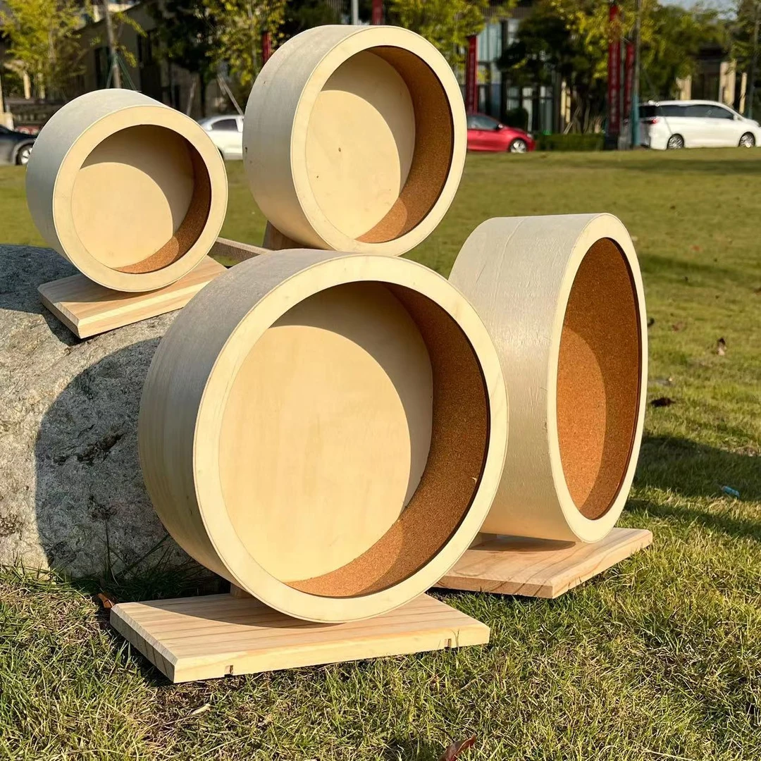 带支架仓鼠跑轮静音金丝熊龙猫大号特大号仓鼠跑步飞盘仓鼠跑步机