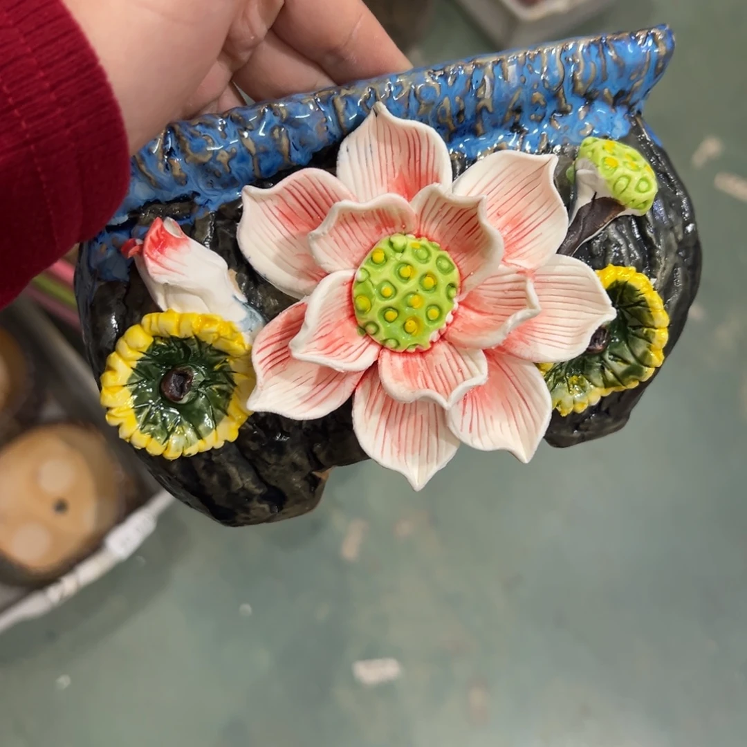 满20米秒退拉黑花盆