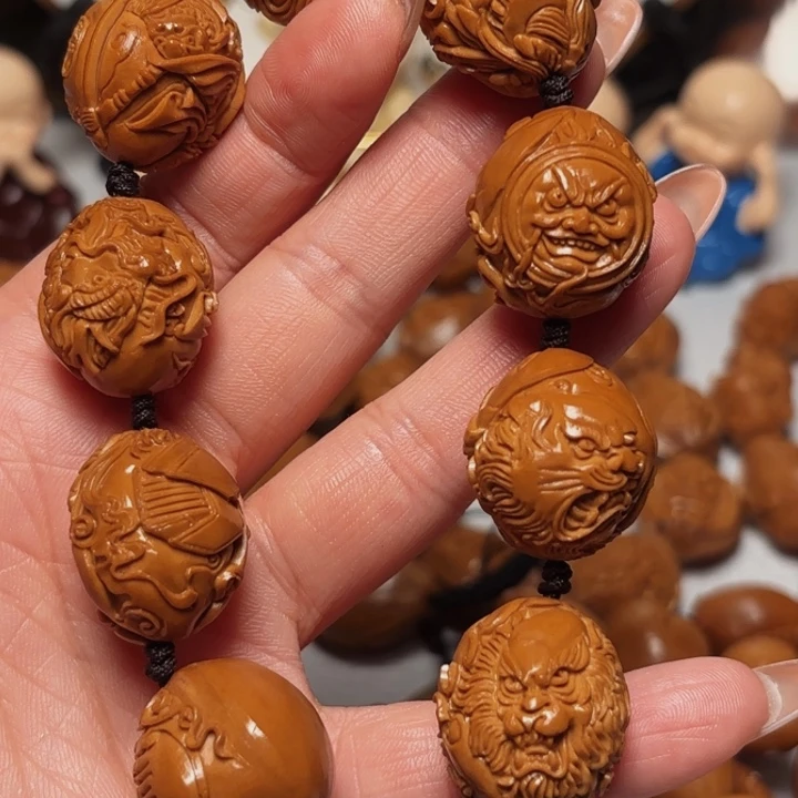 橄榄核手串/手链潦**狗关公…