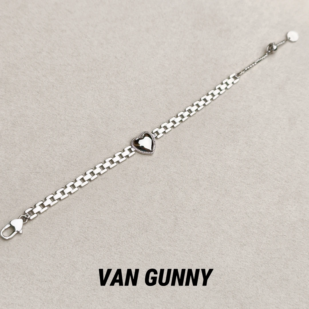 925银手链 《港岛》精工爱心手链S9012