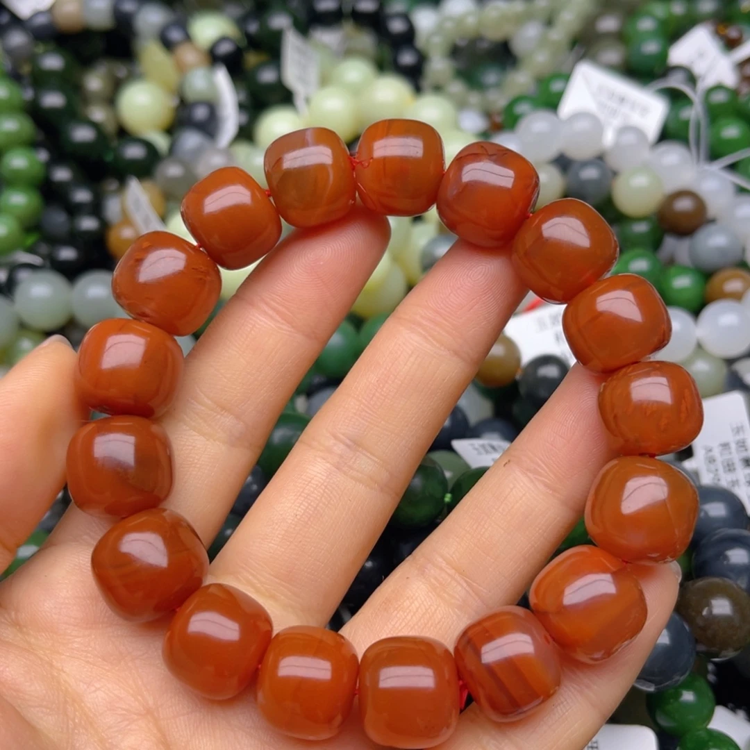 玛瑙/玉髓未镶嵌手链
