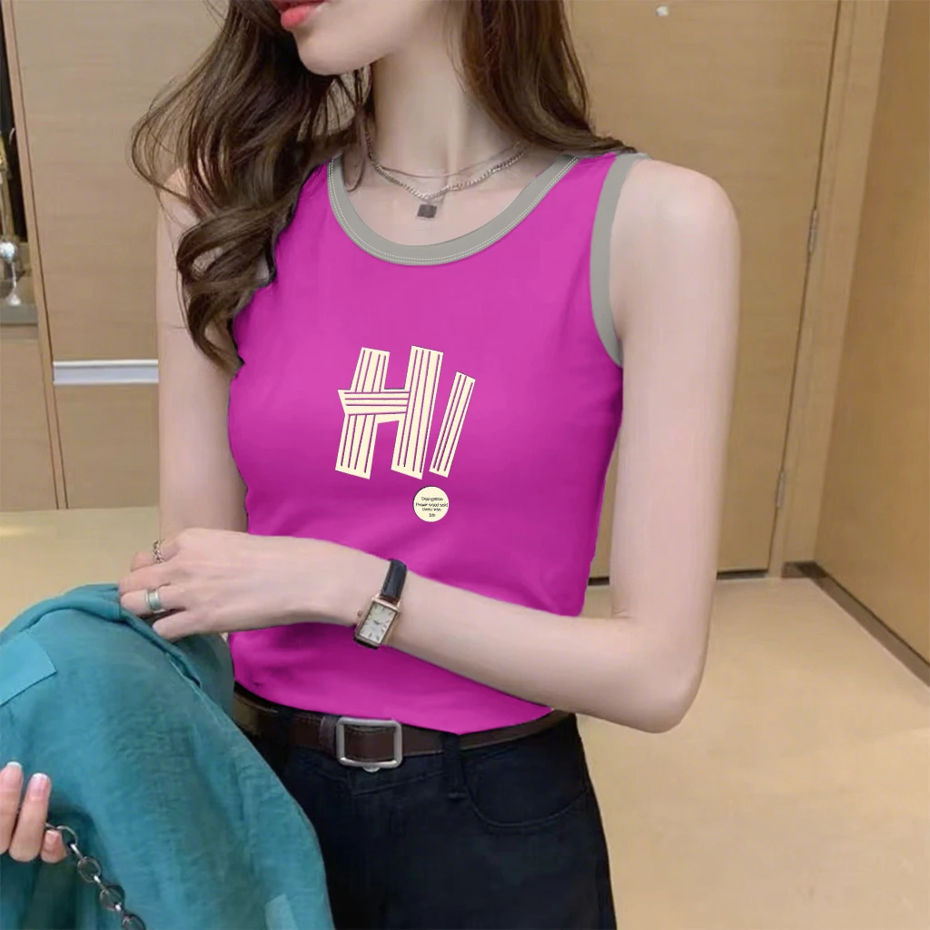 100%纯棉吊带背心女夏季新款韩版百搭休闲显瘦外穿无袖内搭打底衫