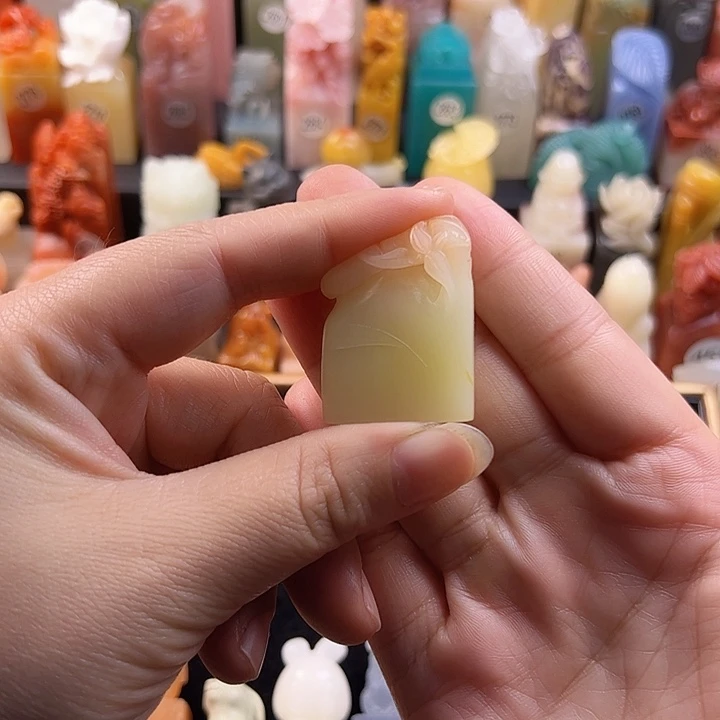 寿山石印石常*师手工定制，长方