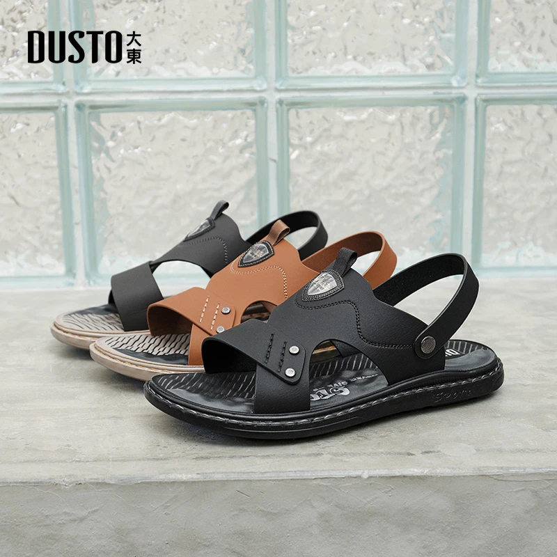 大东男士软底凉鞋2025年夏季新款防滑沙滩鞋百搭休闲外穿拖鞋0608