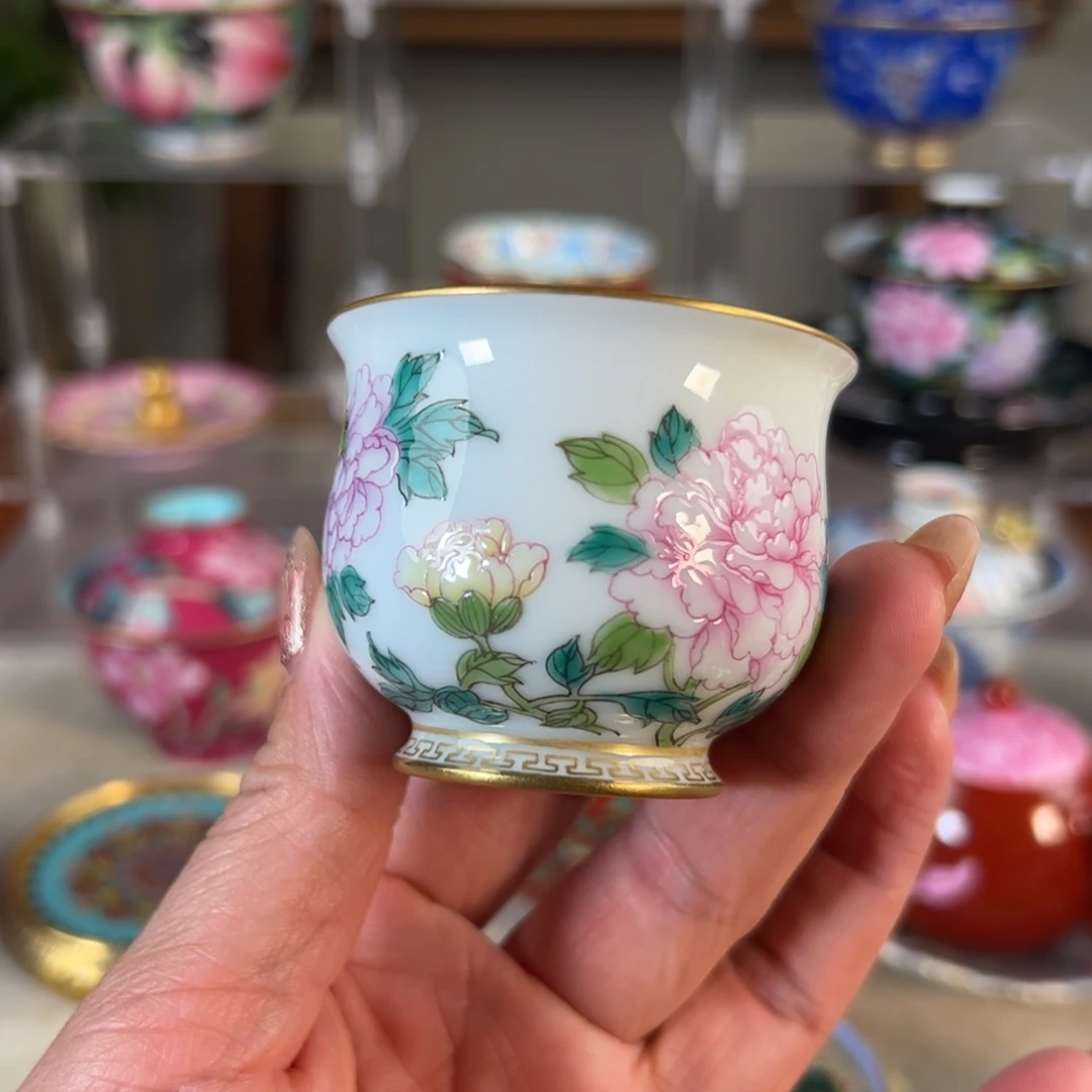 纯手工手绘 高端茶器