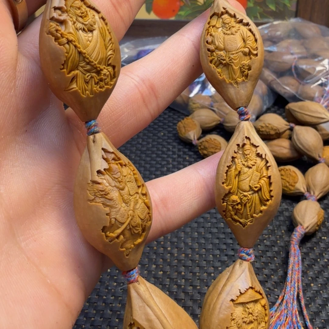 手串/手链橄榄核钟馗捉鬼