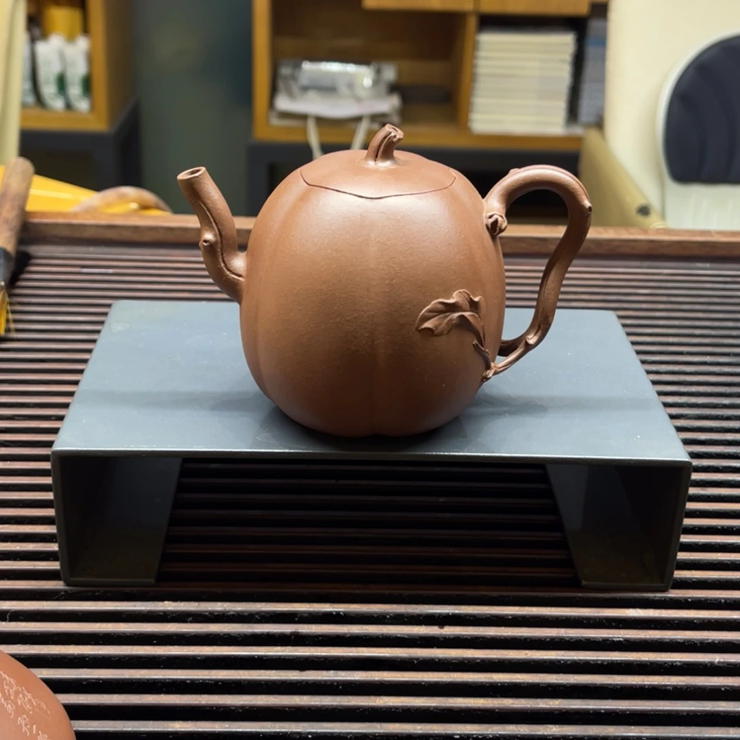 紫砂壶马***肉高俊峰全手工制作