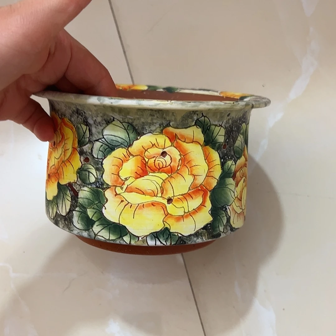 摆件景德镇炫彩手绘