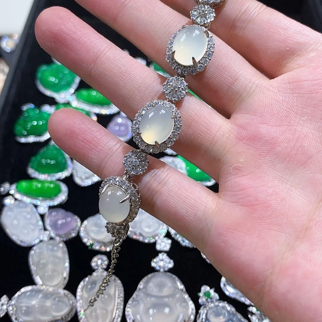 玛瑙/玉髓吊坠未镶嵌085