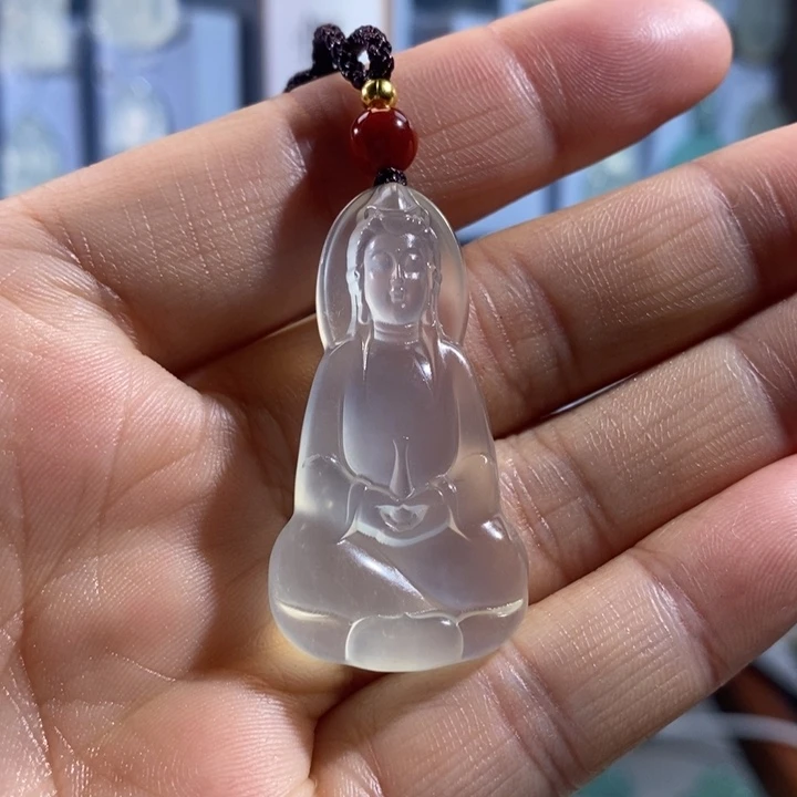 岫玉未镶嵌颈饰42✖️21.6✖️8.4