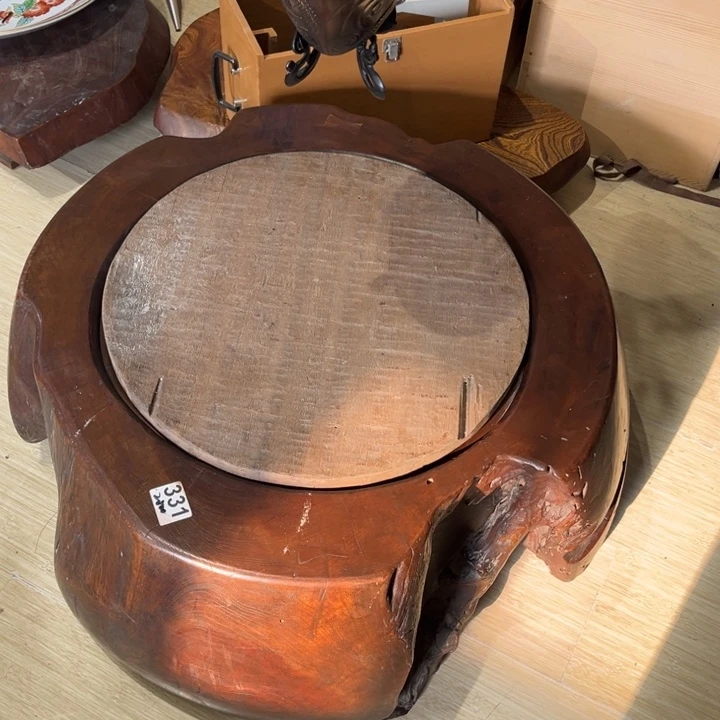 木中古工艺品摆件