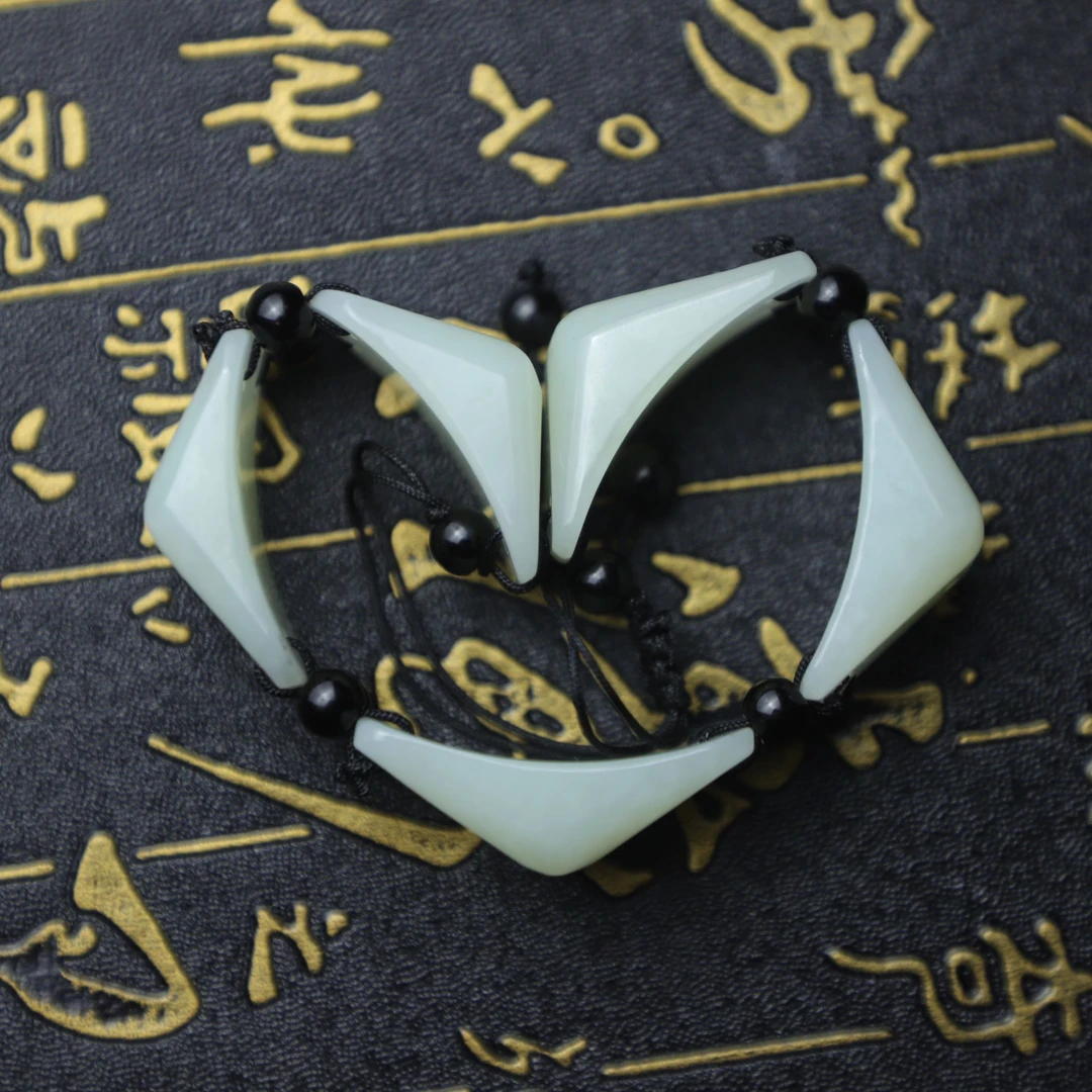 TCWWF08190民国和田白玉手串