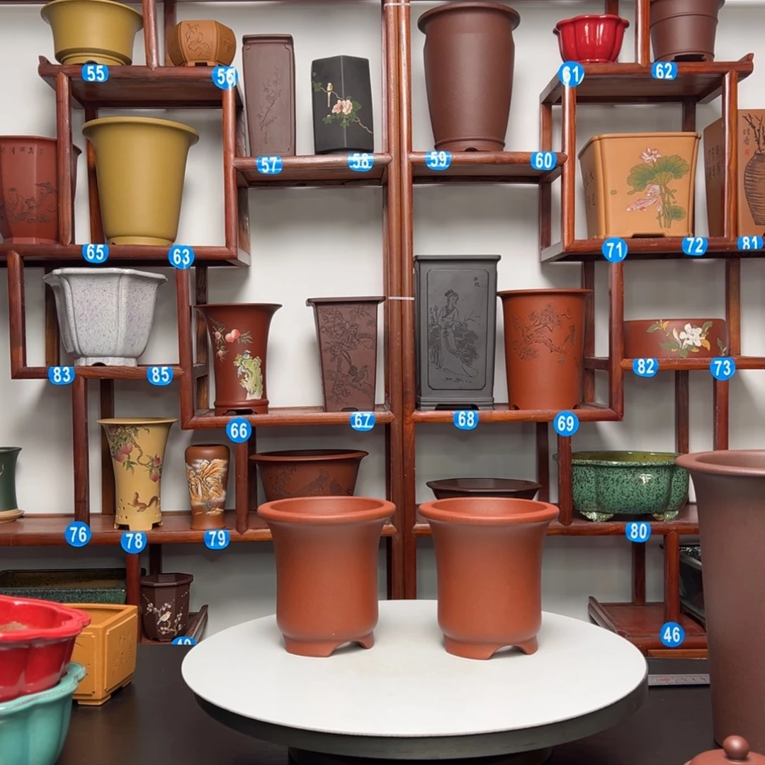 紫砂花盆春*8紫砂花盆