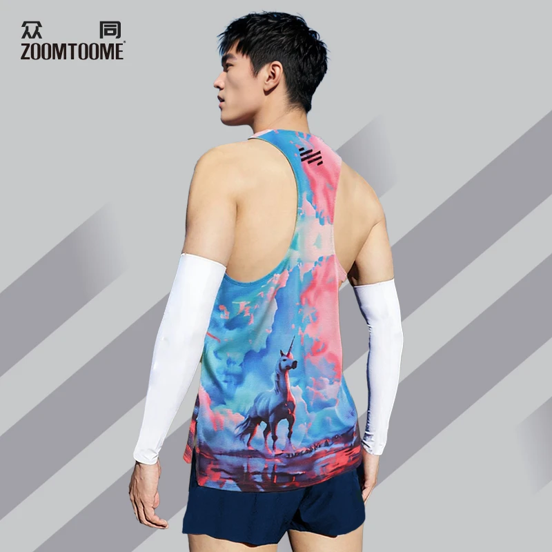 ZOOMTOOME众同梦马系列跑步速干背心吸湿排汗透气马拉松精英短裤