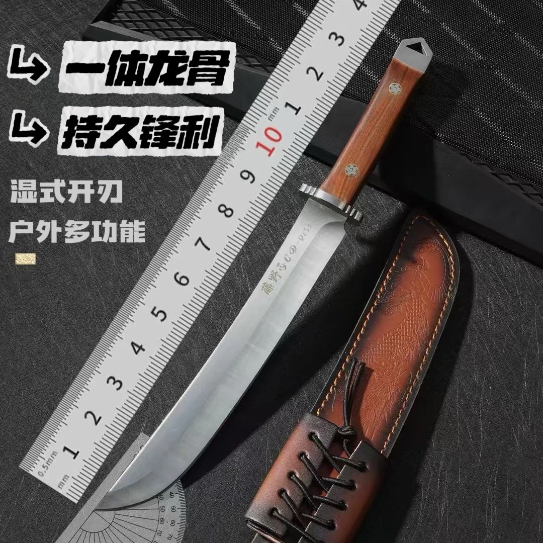 【青龙武士】A8高性能 户外露营便携多功能刀具锋利高硬度求生刀