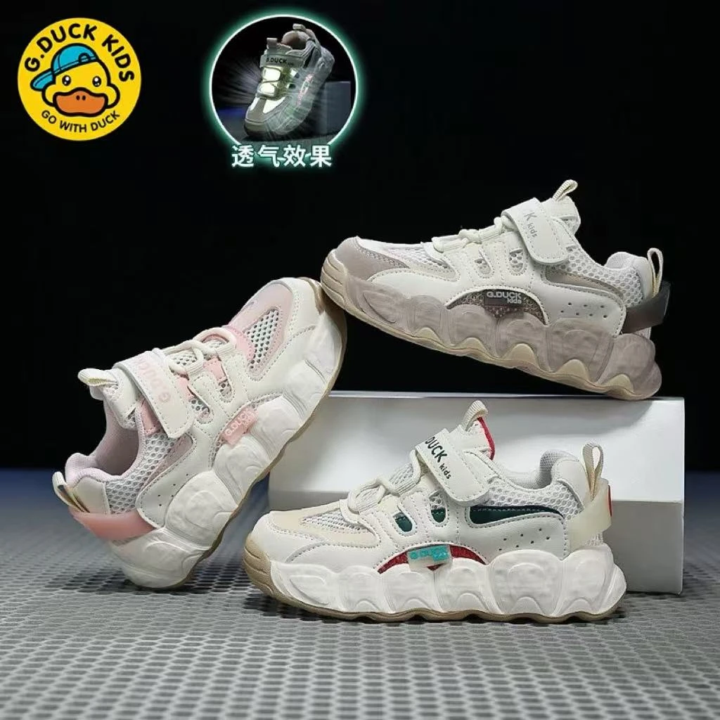 男女童鞋子夏季新款中小童网面透气单网镂空儿童运动鞋6213